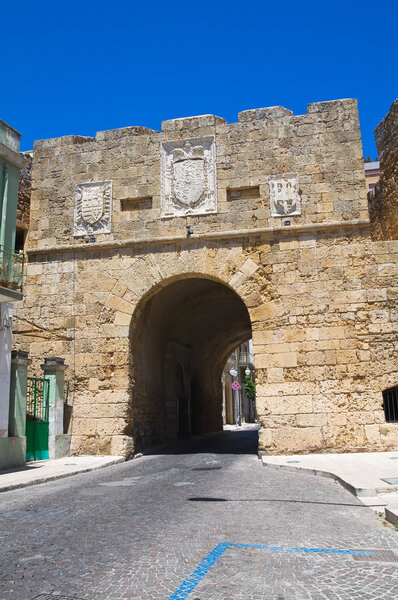 Porta Lecce. Brindisi. Puglia. Italy.