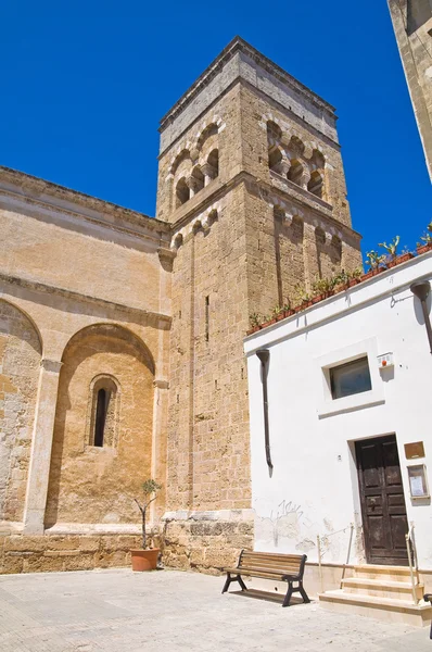 Igreja de São Benedito. Brindisi. Puglia. Itália . — Fotografia de Stock