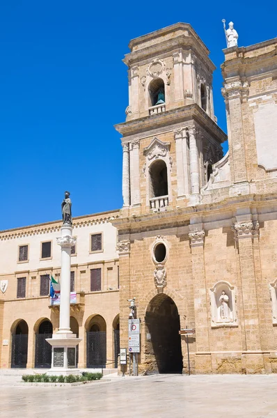 Basiliek kathedraal van brindisi. Puglia. Italië. — Stockfoto