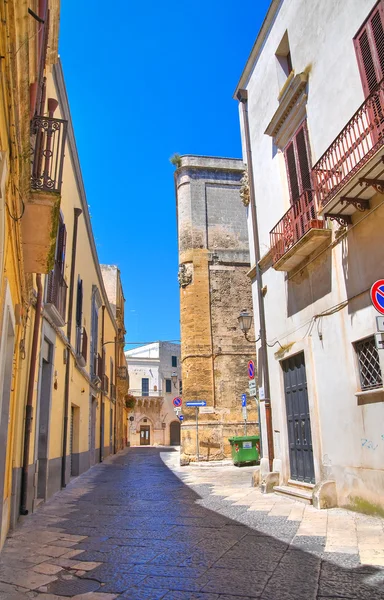 Alleyway. Brindisi. Puglia. İtalya. — Stok fotoğraf