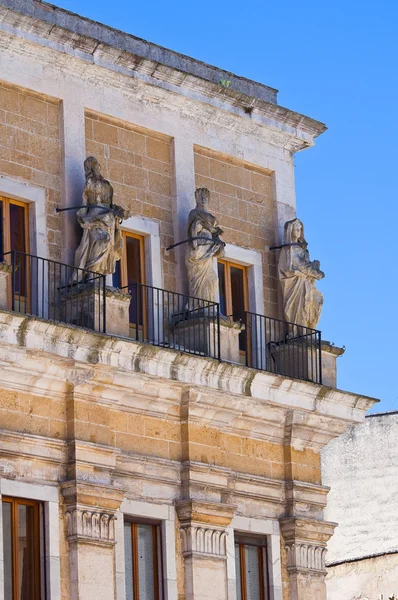 Seminariet palace. Brindisi. Puglia. Italien. — Stockfoto