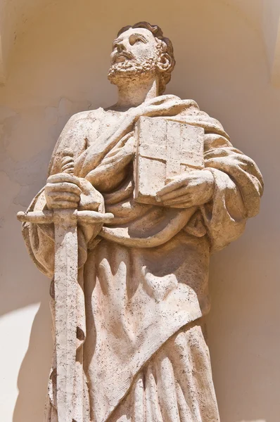 Basilica Cathedral of Brindisi. Puglia. Italy. — Stock Photo, Image