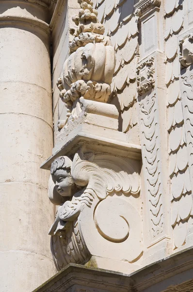 Iglesia de San Matteo. Lecce. Puglia. Italia . — Foto de Stock