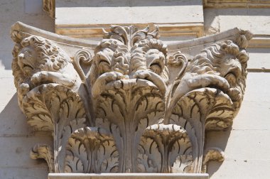 Duomo Kilisesi. Lecce. Puglia. İtalya.