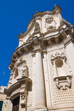 st. matteo Kilisesi. Lecce. Puglia. İtalya.