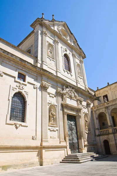 Dom church. Lecce. Puglia. Italië. — Stockfoto