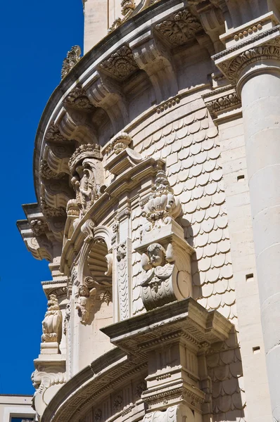 Iglesia de San Matteo. Lecce. Puglia. Italia . — Foto de Stock