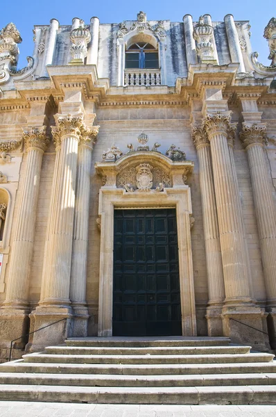 Iglesia de Santa Teresa. Lecce. Puglia. Italia . — Foto de Stock