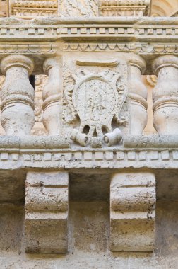Imperiali castle. Francavilla fontana. Puglia. İtalya.