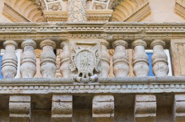 Imperiali castle. Francavilla fontana. Puglia. İtalya.