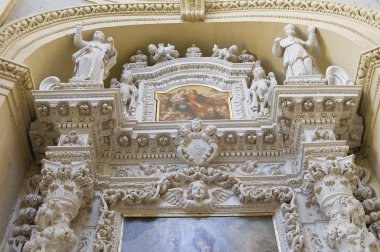 st. matteo Kilisesi. Lecce. Puglia. İtalya.
