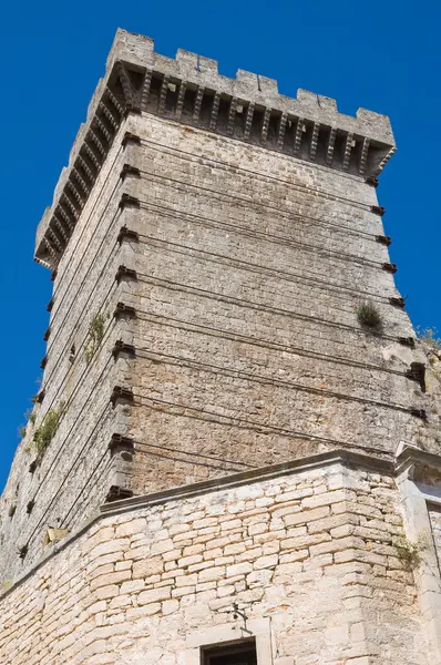 Herzogsburg. ceglie messapica. Apulien. Italien. — Stockfoto