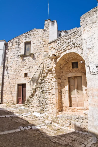 Alleyway. Ceglie Messapica. Puglia. Italy. — Stock Photo, Image