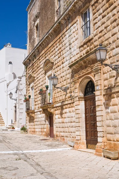 Palácio Vitale. Ceglie Messapica. Puglia. Itália . — Fotografia de Stock