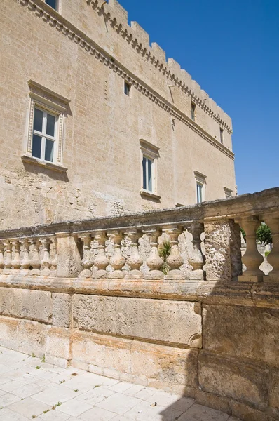 Imperiali slott. Francavilla fontana. Puglia. Italien. — Stockfoto