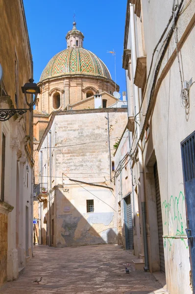 Uličky. Francavilla fontana. Puglia. Itálie. — Stock fotografie