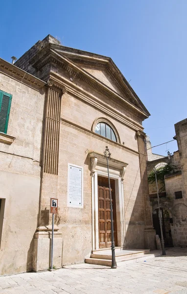 Kostel st. salvatore. Francavilla fontana. Puglia. Itálie. — Stock fotografie