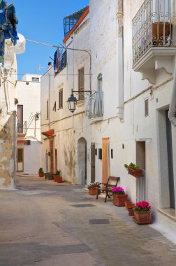 alleyway. Castellaneta. Puglia. İtalya.