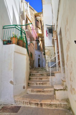 alleyway. Castellaneta. Puglia. İtalya.
