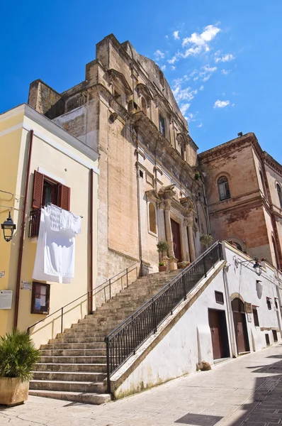 Kirche des hl. Domenico. castellaneta. Apulien. Italien. — Stockfoto