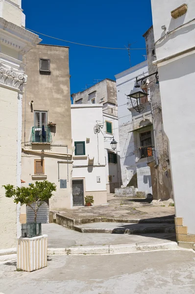 Para o beco. Castellaneta. Puglia. Itália . — Fotografia de Stock