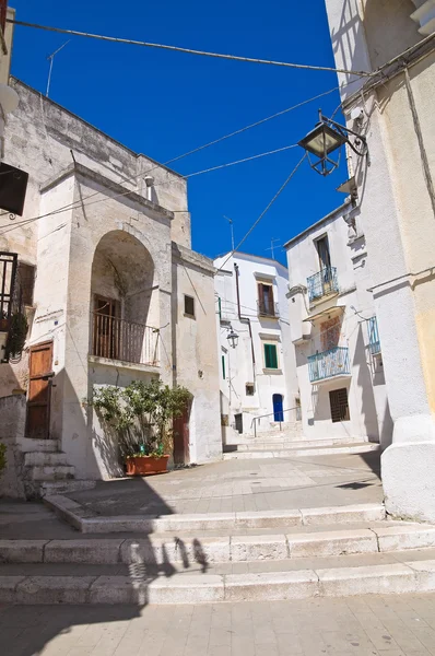 Steegje. Castellaneta. Puglia. Italië. — Stockfoto