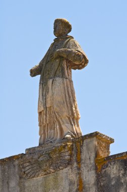 francescani, kilise neri. Specchia. Puglia. İtalya.