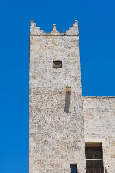 Risolo palác. Specchia. Puglia. Itálie. — Stock fotografie