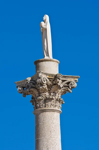 Helgedomen i santa maria di leuca. Puglia. Italien. — Stockfoto