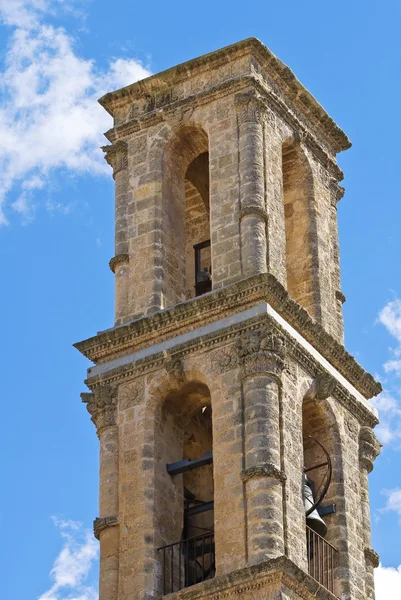 Mutterkirche der hl. andrea. Presicce. Apulien. Italien. — Stockfoto