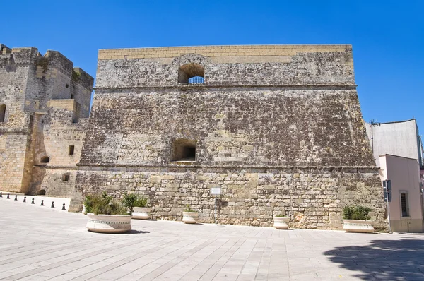 Castle of Castro. Puglia. Italy. — Stock Photo, Image