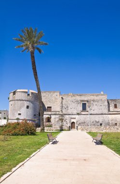andrano Castle. Puglia. İtalya.