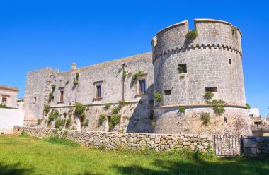 andrano Castle. Puglia. İtalya.