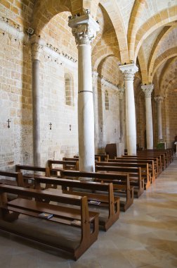 st. benedetto Kilisesi. Brindisi. Puglia. İtalya.