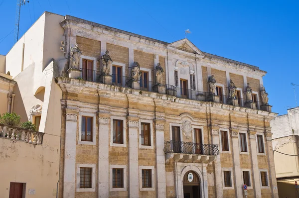 Seminariet palace. Brindisi. Puglia. Italien. — Stockfoto
