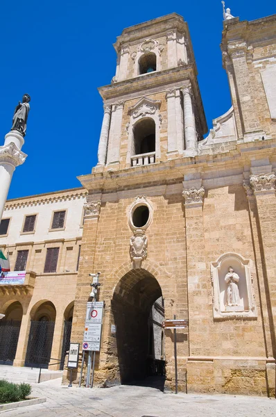 Bazylika Katedra w brindisi. Puglia. Włochy. — Zdjęcie stockowe