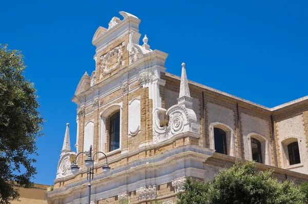 Iglesia de Santa Teresa. Brindisi. Puglia. Italia . — Foto de Stock