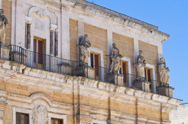 Seminary palace. Brindisi. Puglia. Italy. — Stock Photo, Image
