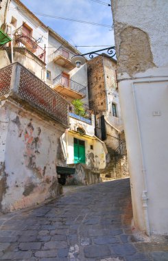 alleyway. Tursi. Basilicata. İtalya.