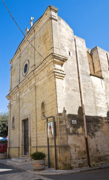 Kerk van Heilige Rozenkrans. Mottola. Puglia. Italië. — Stockfoto