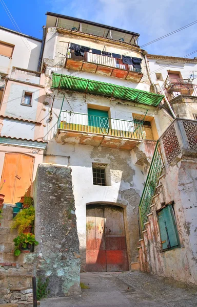 골목입니다. tursi입니다. 바실리카 타입니다. 이탈리아. — 스톡 사진