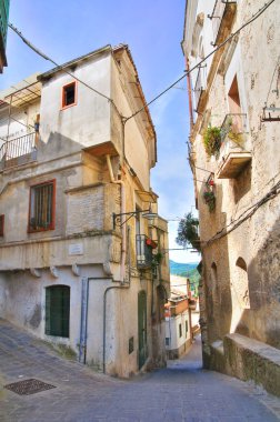 alleyway. Tursi. Basilicata. İtalya.