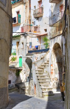 alleyway. Tursi. Basilicata. İtalya.
