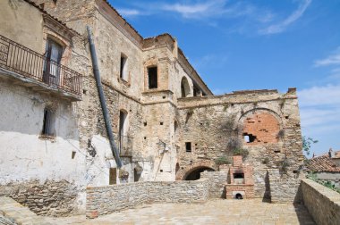 alleyway. Tursi. Basilicata. İtalya.