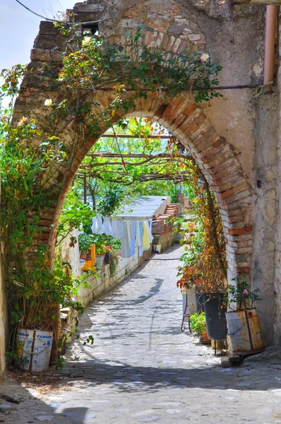 alleyway. Tursi. Basilicata. İtalya.