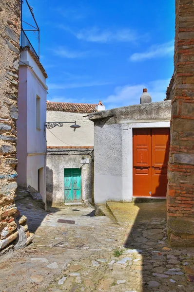 Une ruelle. Tursi. Basilicate. Italie . — Photo