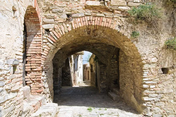 Steegje. Tursi. Basilicata. Italië. — Stockfoto