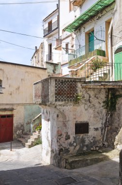 alleyway. Tursi. Basilicata. İtalya.