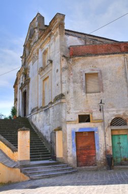 Kilise st. filippo, neri. Tursi. Basilicata. İtalya.