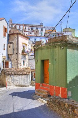 alleyway. Tursi. Basilicata. İtalya.